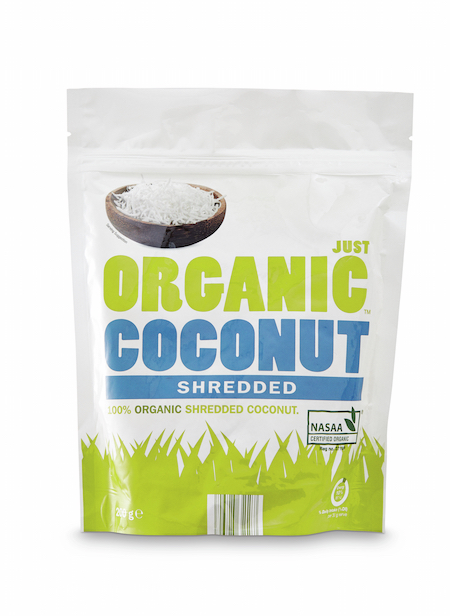 Organic Coconut Chips or Organic Shredded Coconut, 200g, $2.99